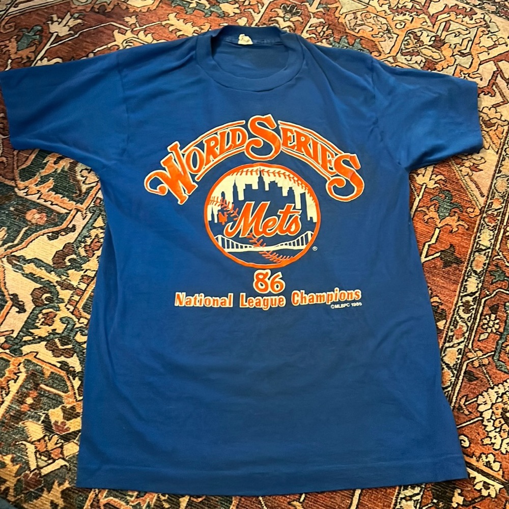 Mets World Series Single Stitch tshirt